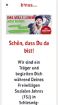 Mobile Screenshot of binus-fsj.de